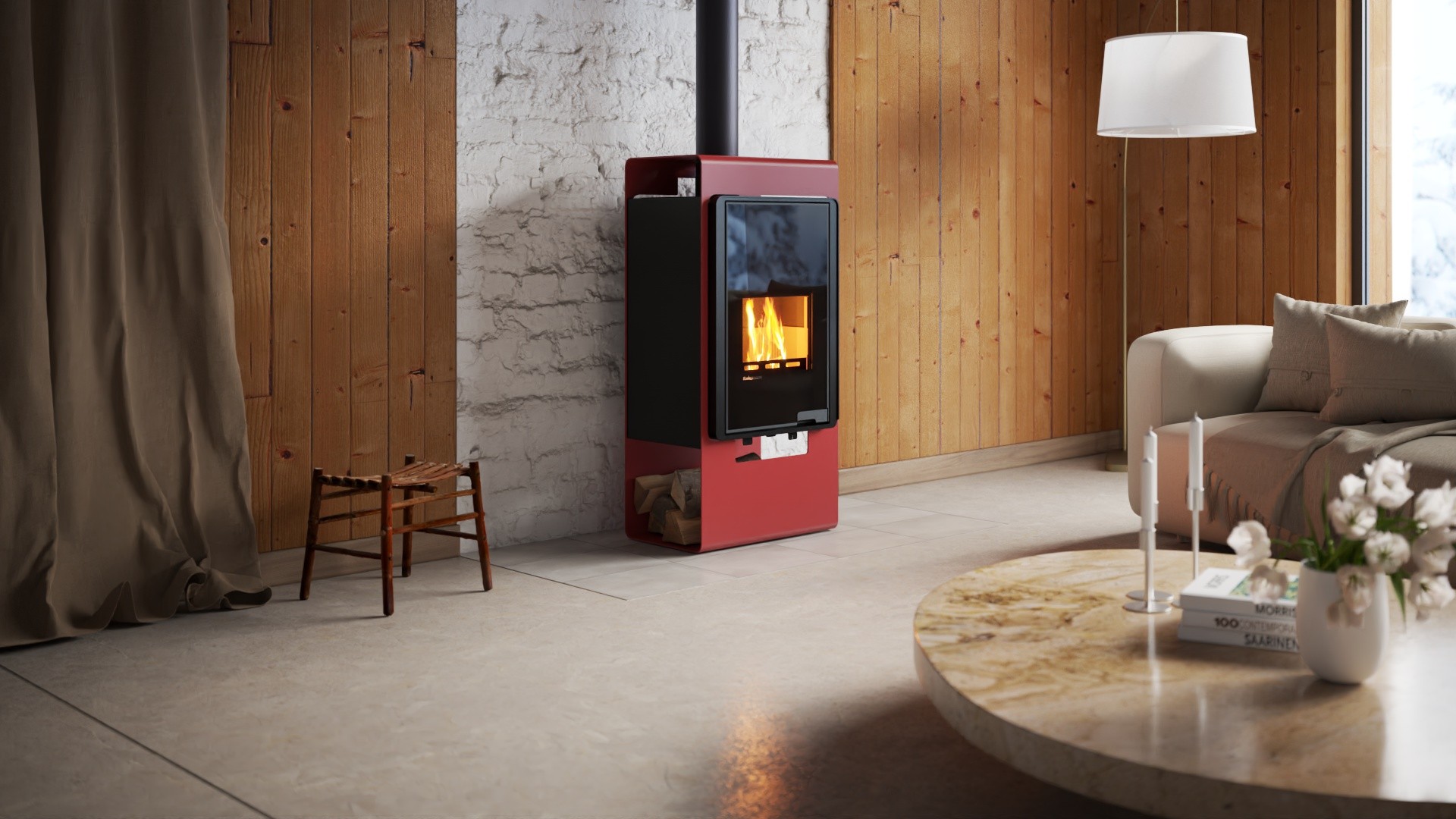 Krbová kamna FLAMINGO DELUXE ® SINGA 3