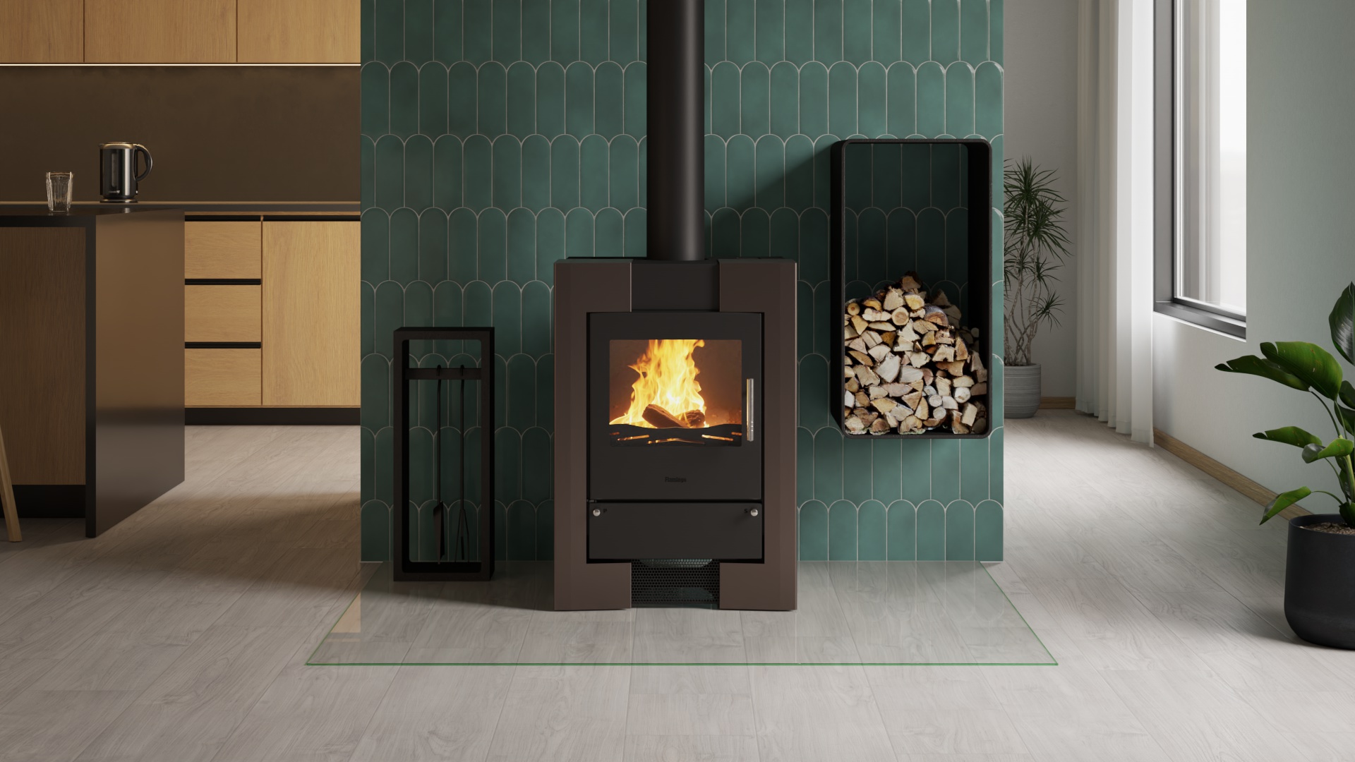 Krbová kamna FLAMINGO ® ESPO II 8