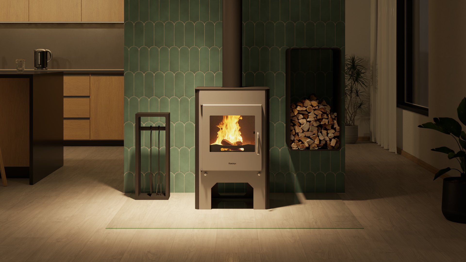 Krbová kamna FLAMINGO ® ESPO III 6