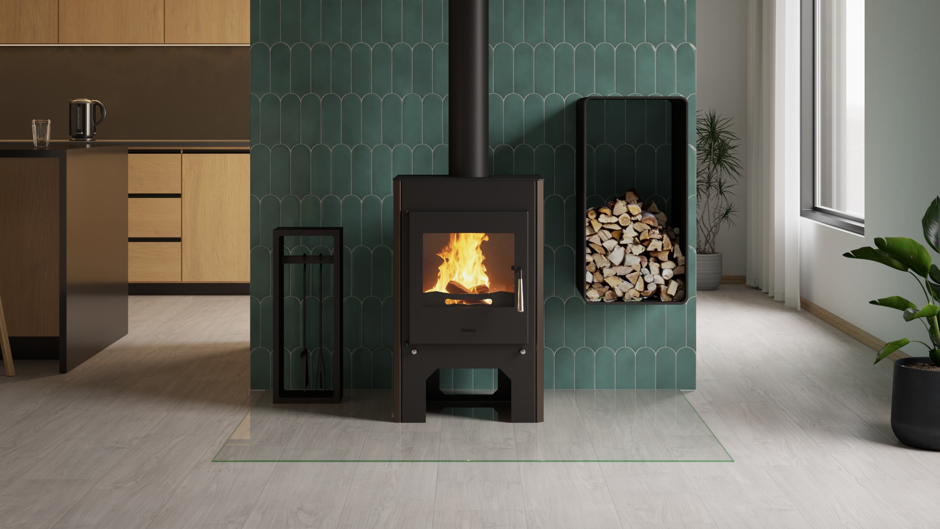 Krbová kamna FLAMINGO ® ESPO III 13