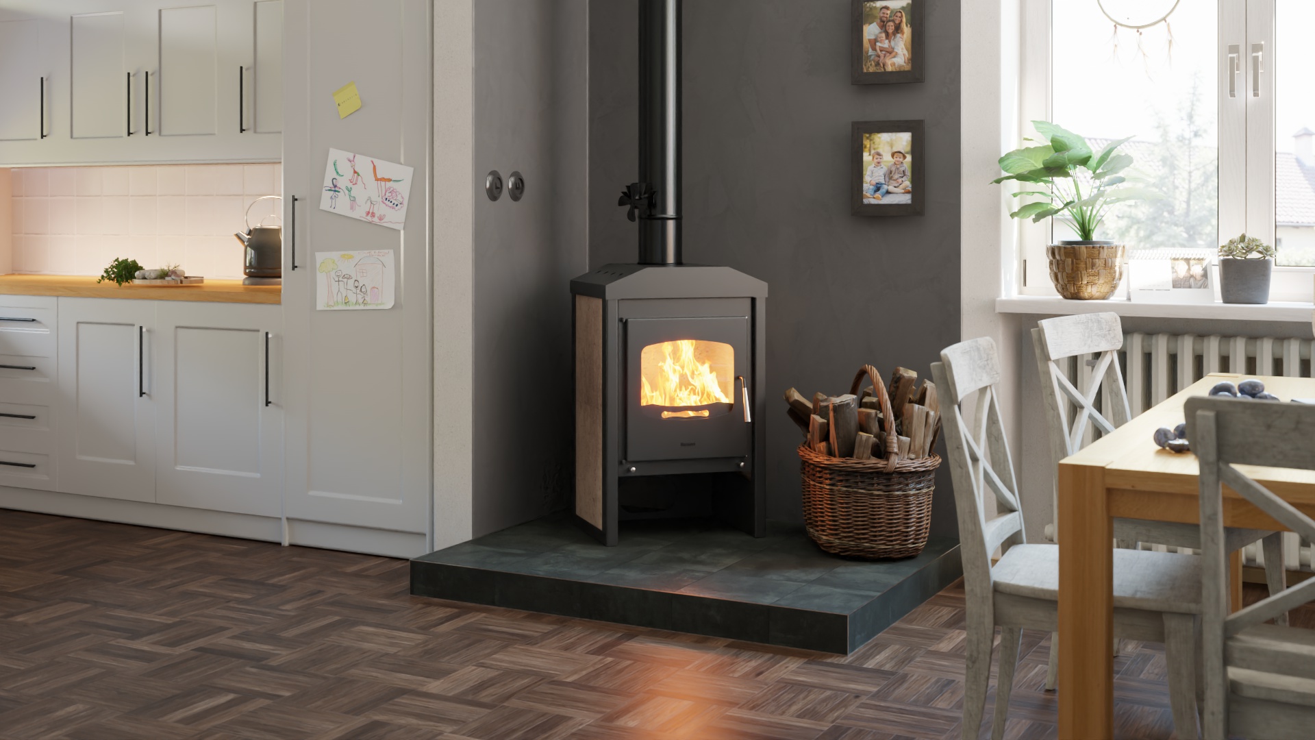 Krbová kamna FLAMINGO ® VEGA 2