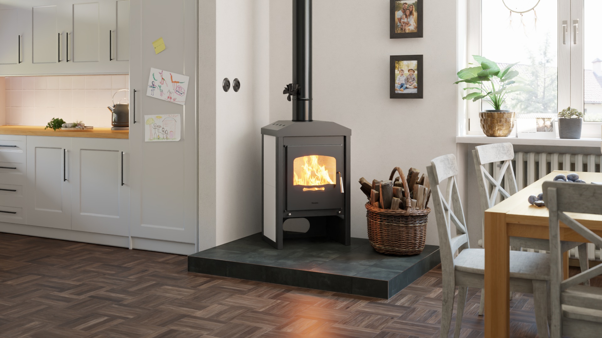 Krbová kamna FLAMINGO ® VEGA 4