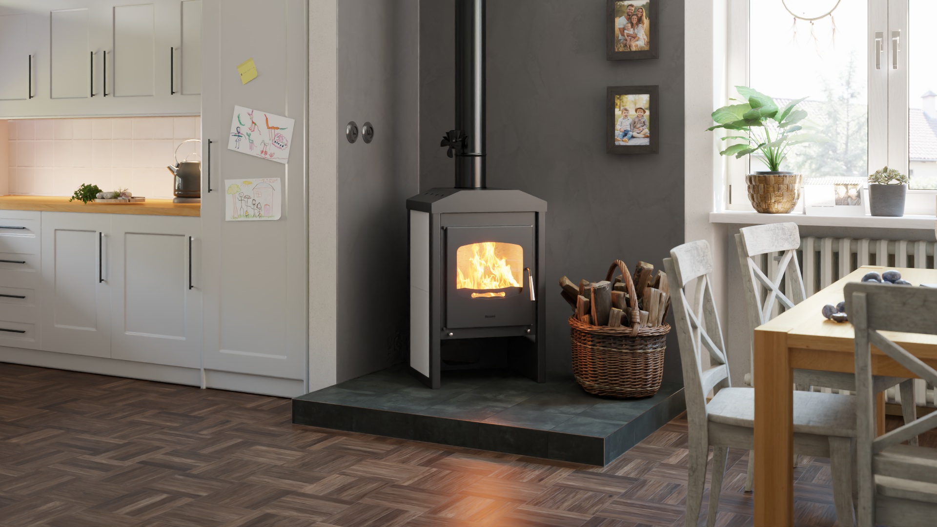 Krbová kamna FLAMINGO ® VEGA 5