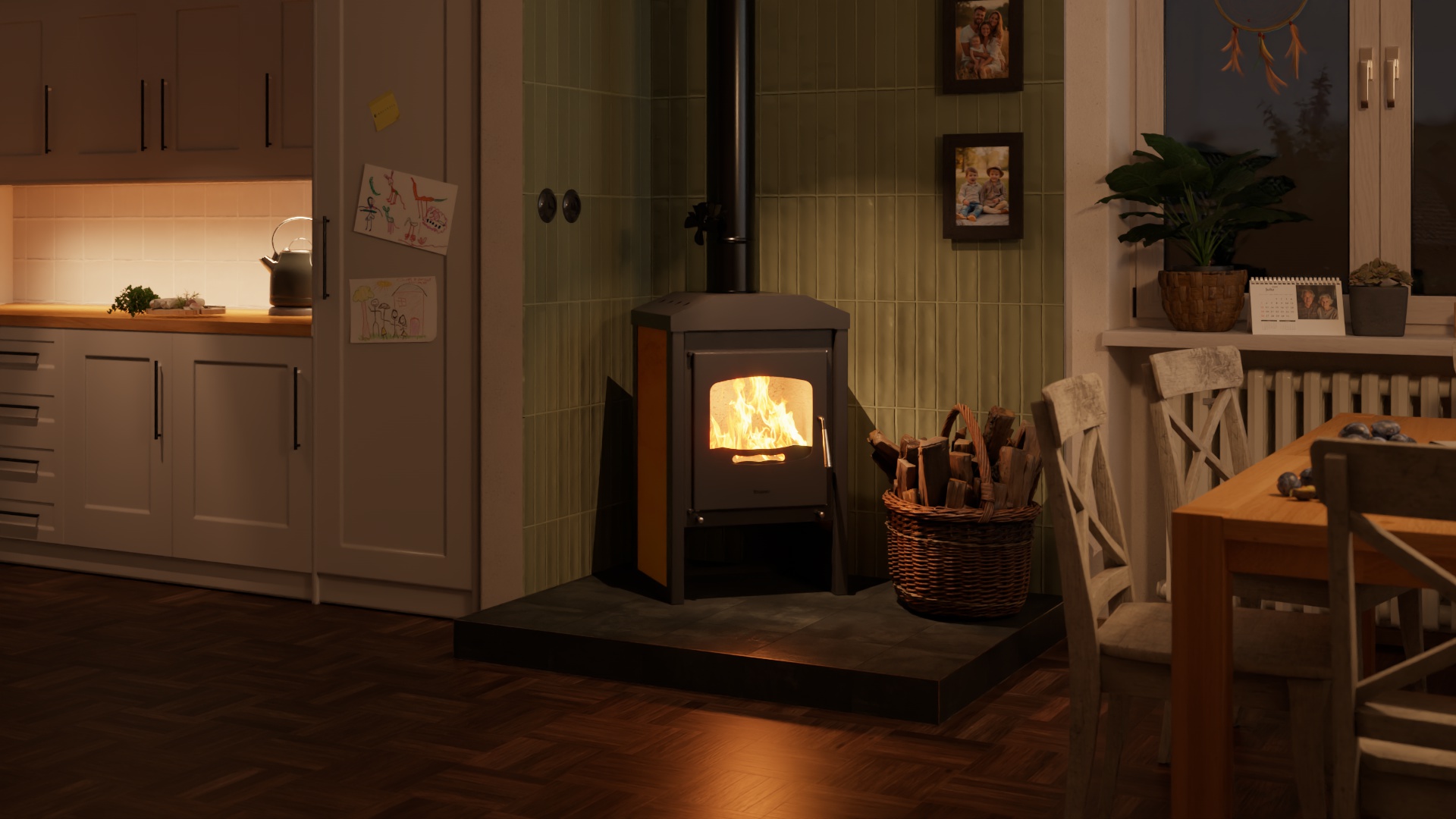 Krbová kamna FLAMINGO ® VEGA 15