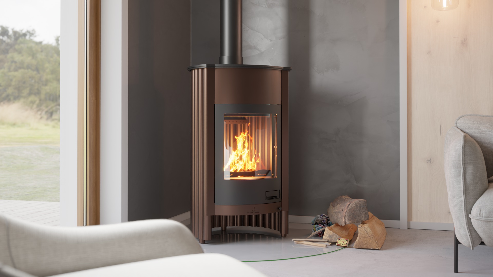 Krbová kamna MASTERFLAMME ® Grande I 9