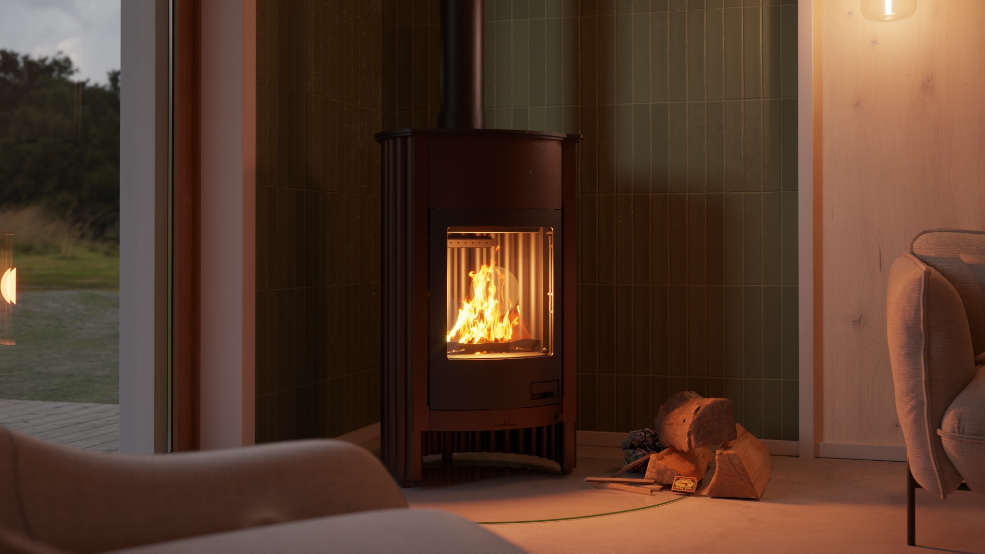 Krbová kamna MASTERFLAMME ® Grande I 12
