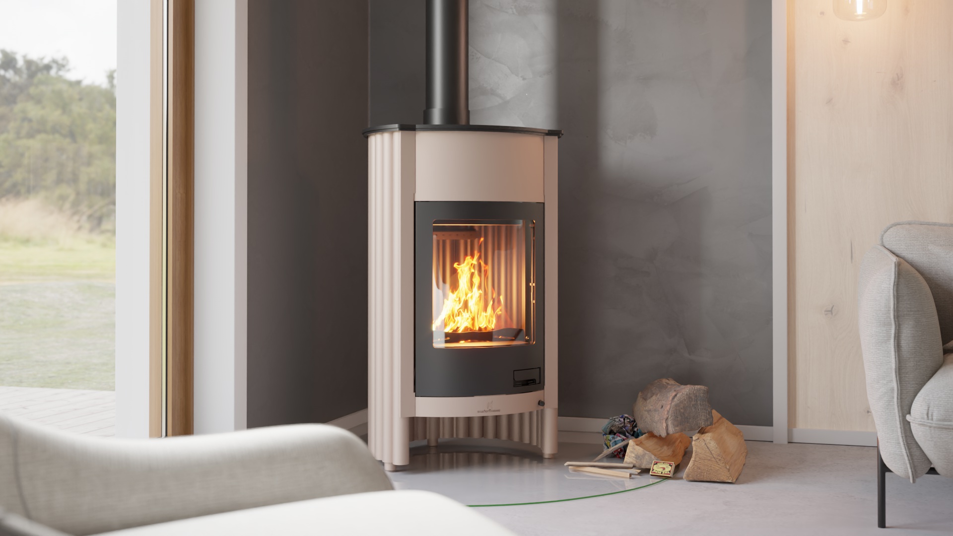 Krbová kamna MASTERFLAMME ® Grande I 15