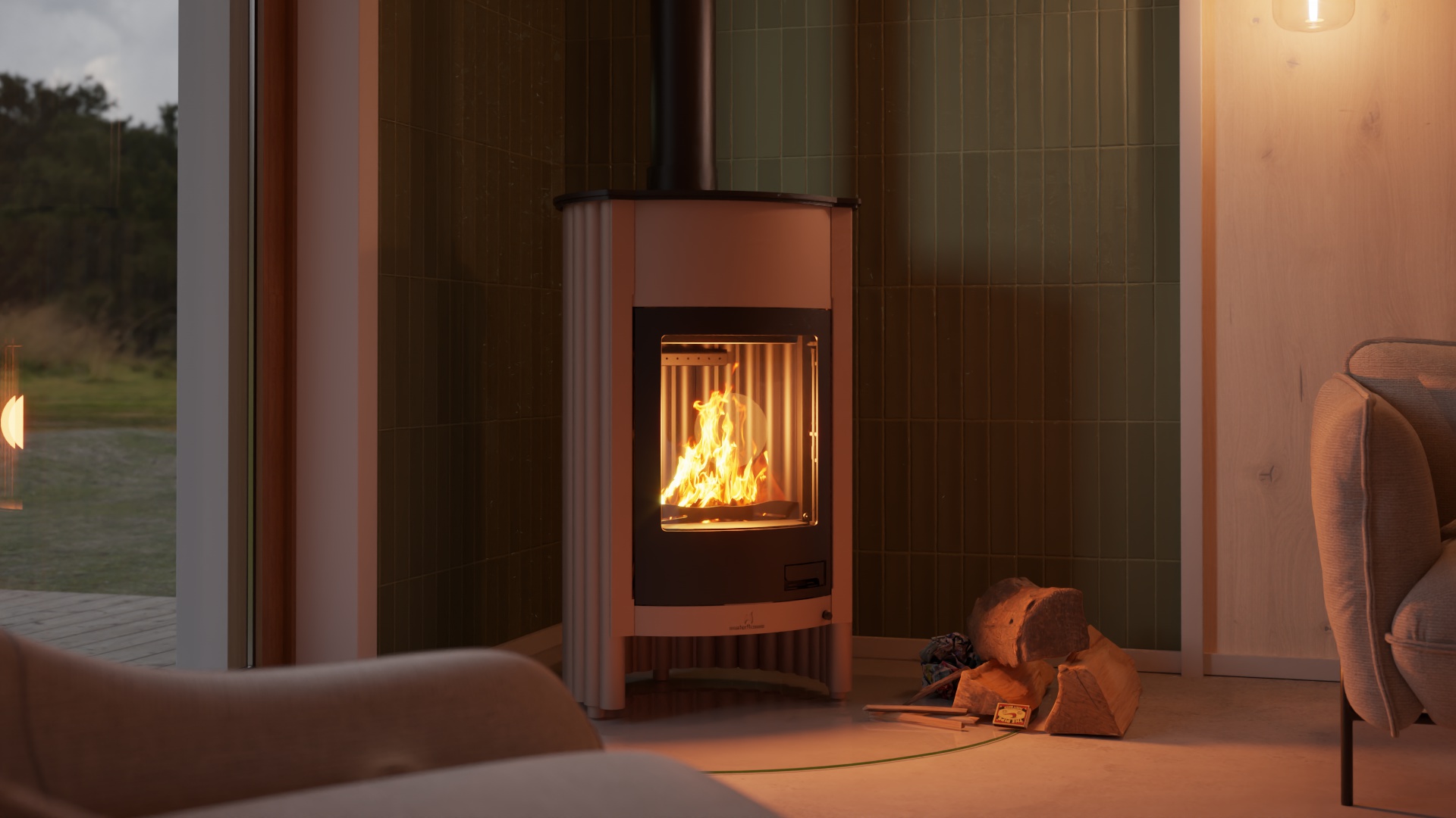 Krbová kamna MASTERFLAMME ® Grande I 18