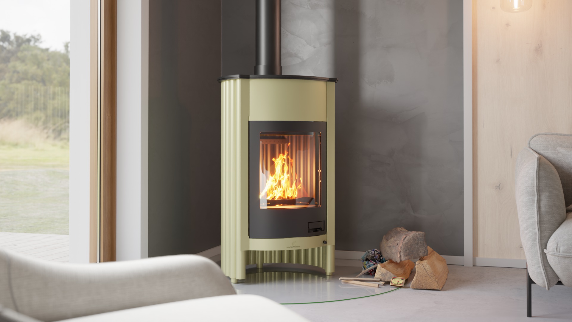 Krbová kamna MASTERFLAMME ® Grande I 21