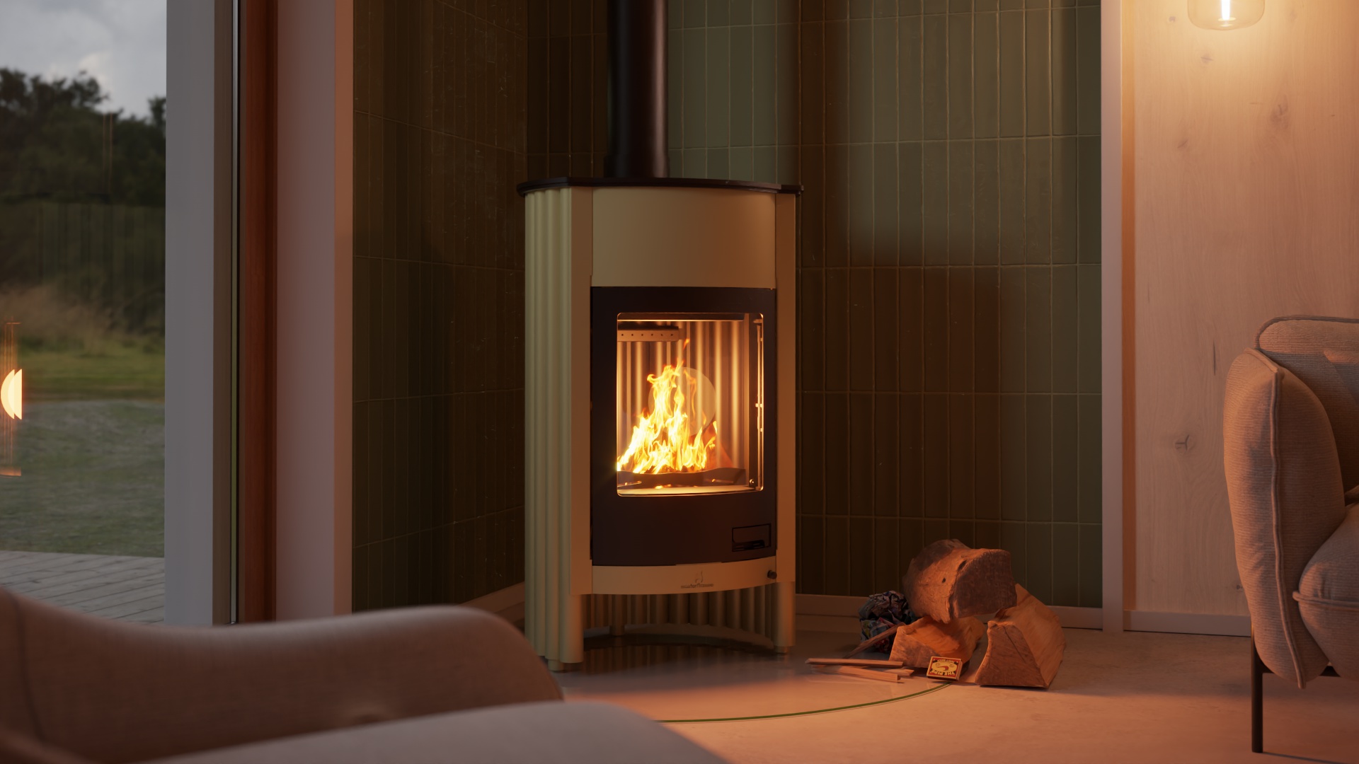 Krbová kamna MASTERFLAMME ® Grande I 24