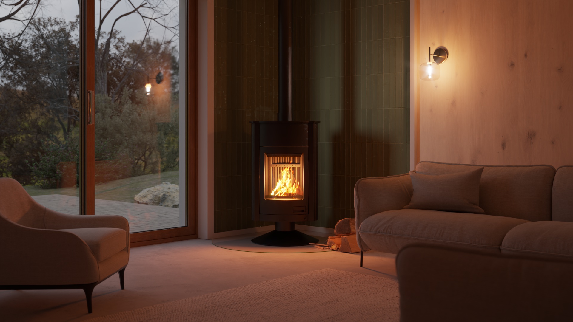 Krbová kamna MASTERFLAMME ® Grande II 5