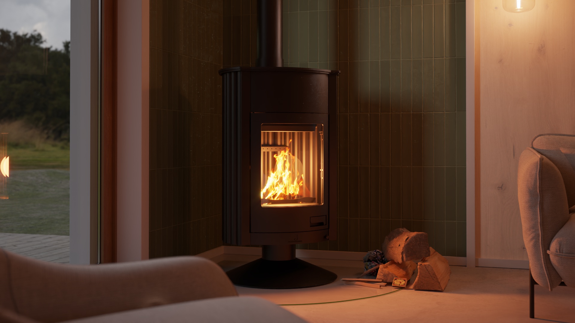 Krbová kamna MASTERFLAMME ® Grande II 6