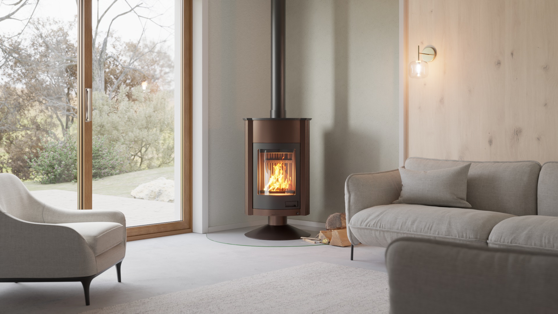 Krbová kamna MASTERFLAMME ® Grande II 7