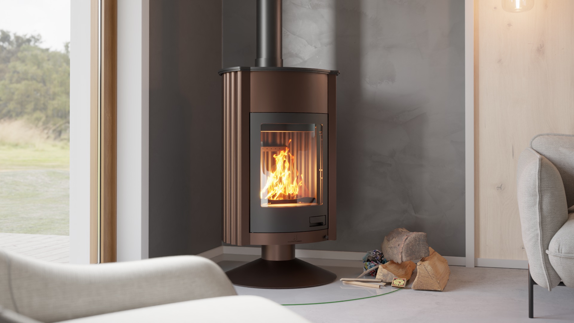 Krbová kamna MASTERFLAMME ® Grande II 9