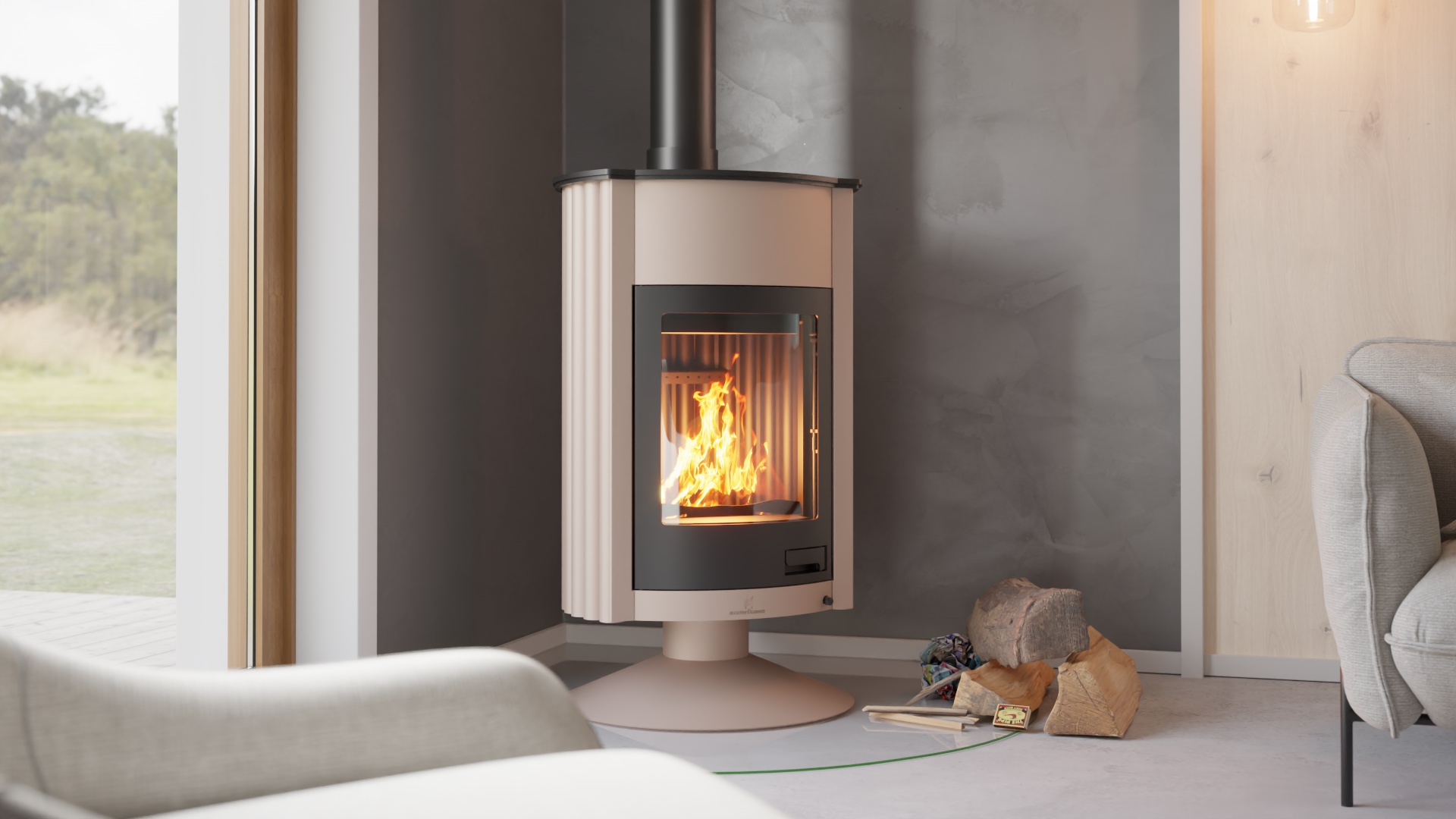 Krbová kamna MASTERFLAMME ® Grande II 15