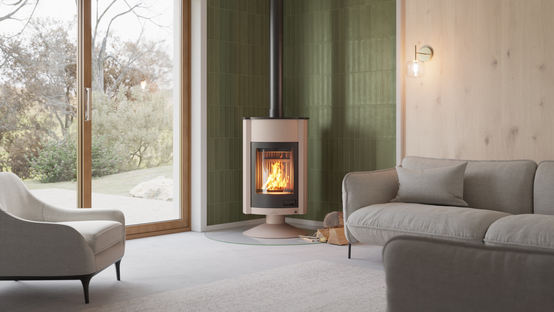 Krbová kamna MASTERFLAMME ® Grande II 16
