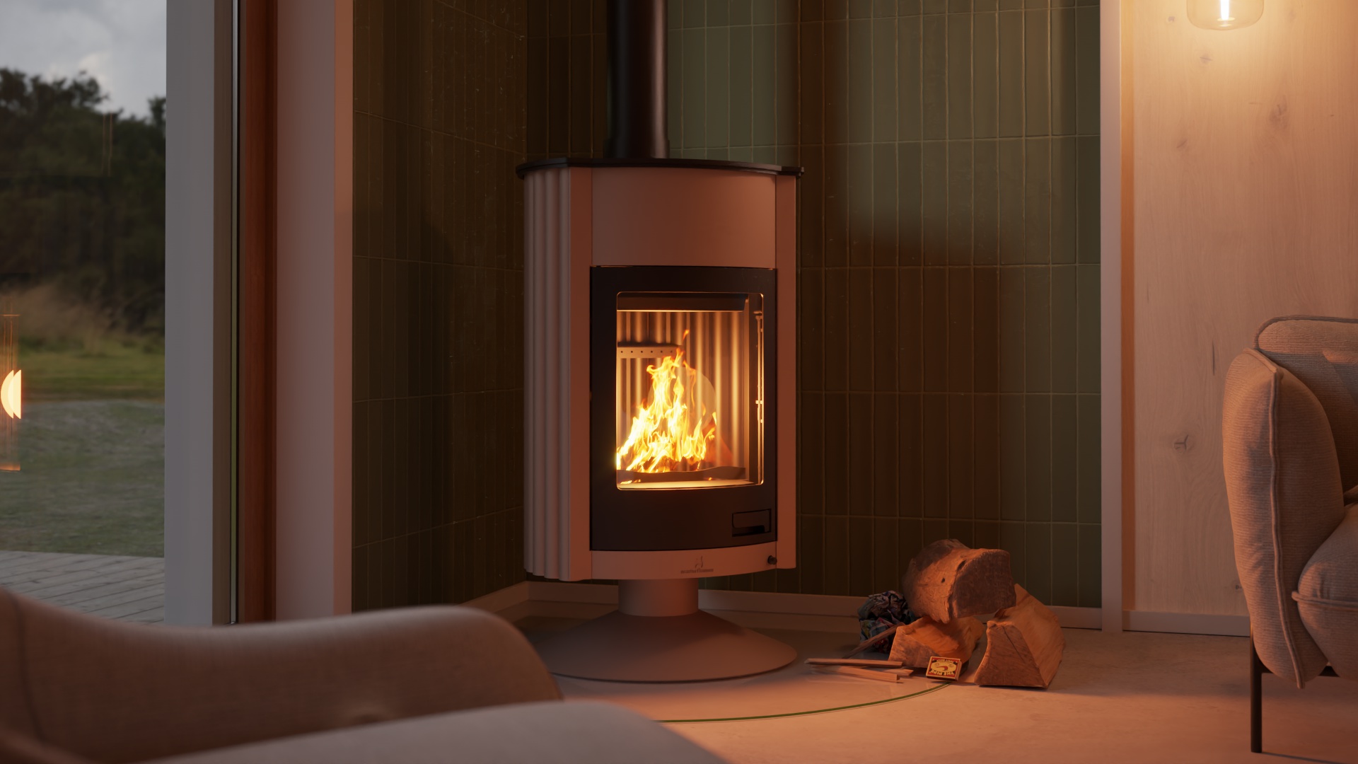 Krbová kamna MASTERFLAMME ® Grande II 18