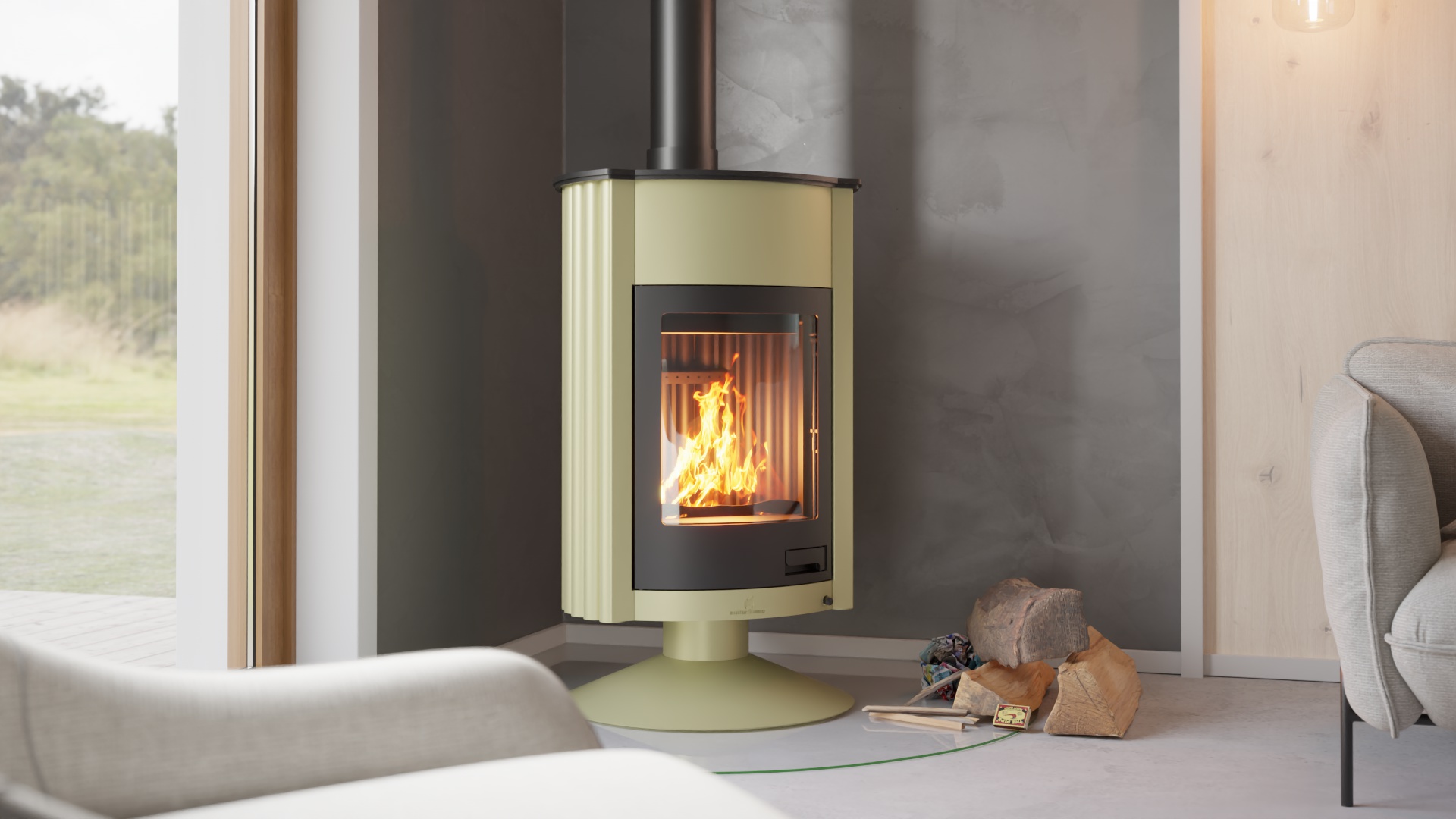 Krbová kamna MASTERFLAMME ® Grande II 21