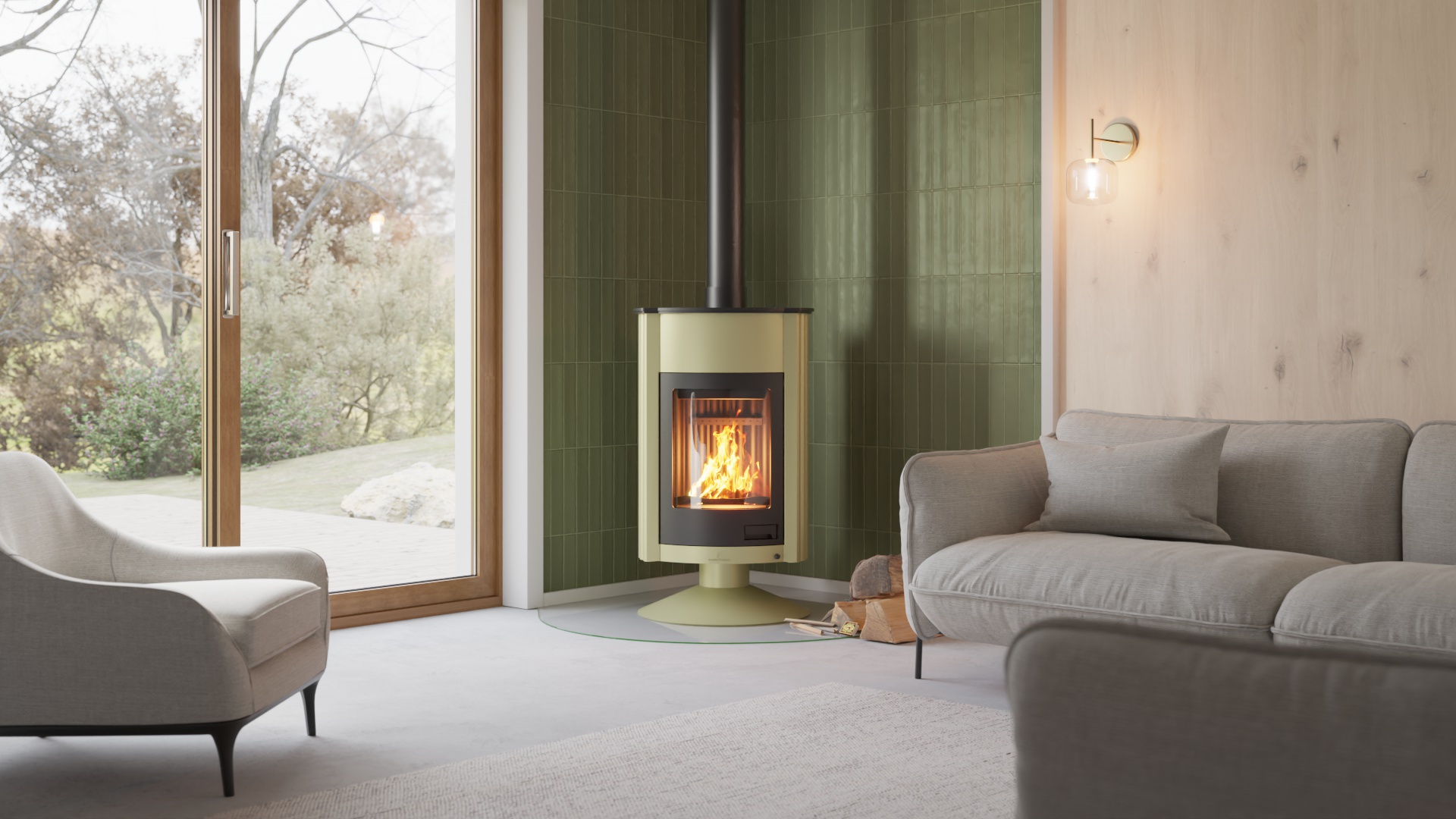 Krbová kamna MASTERFLAMME ® Grande II 22