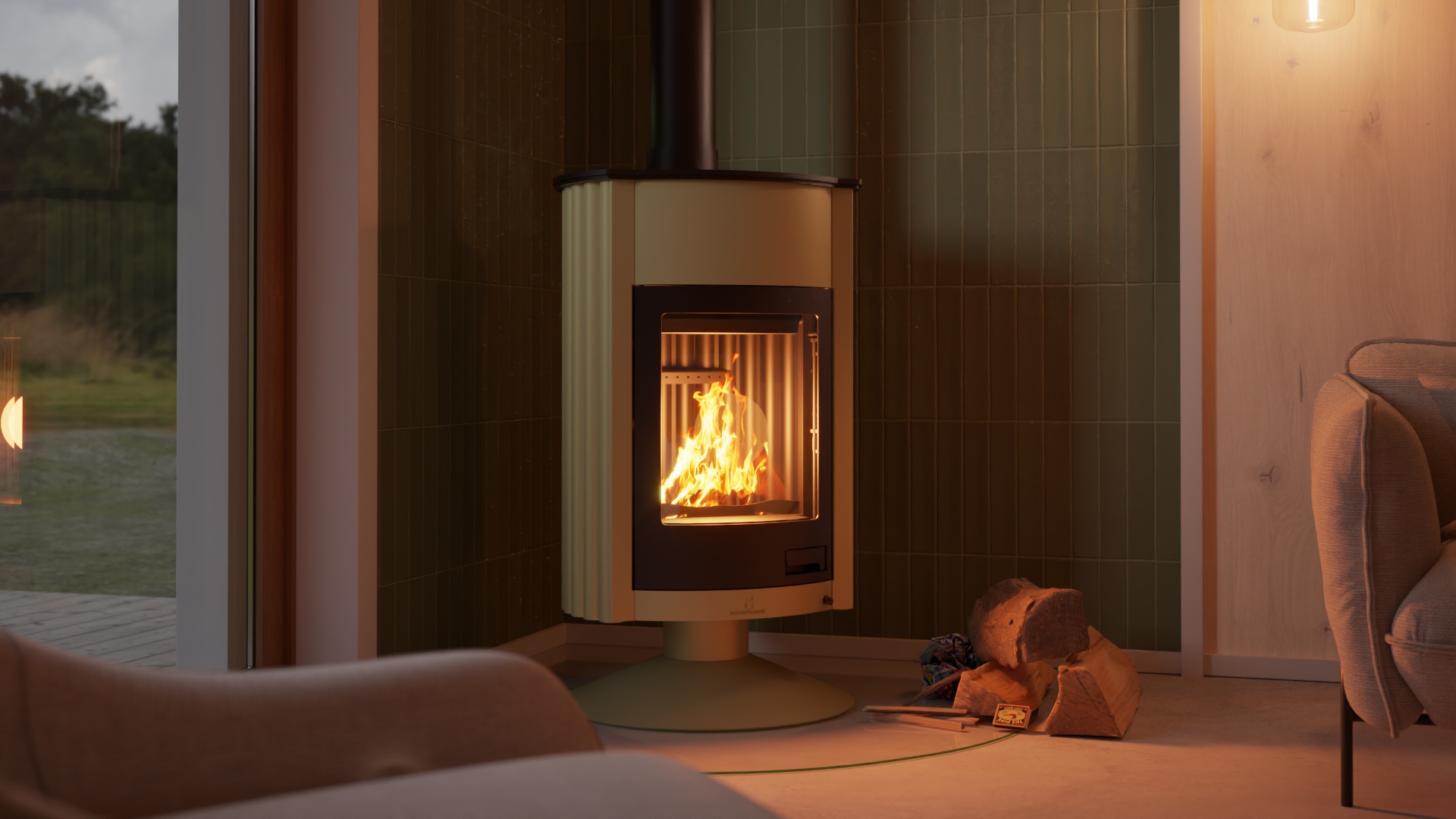 Krbová kamna MASTERFLAMME ® Grande II 24