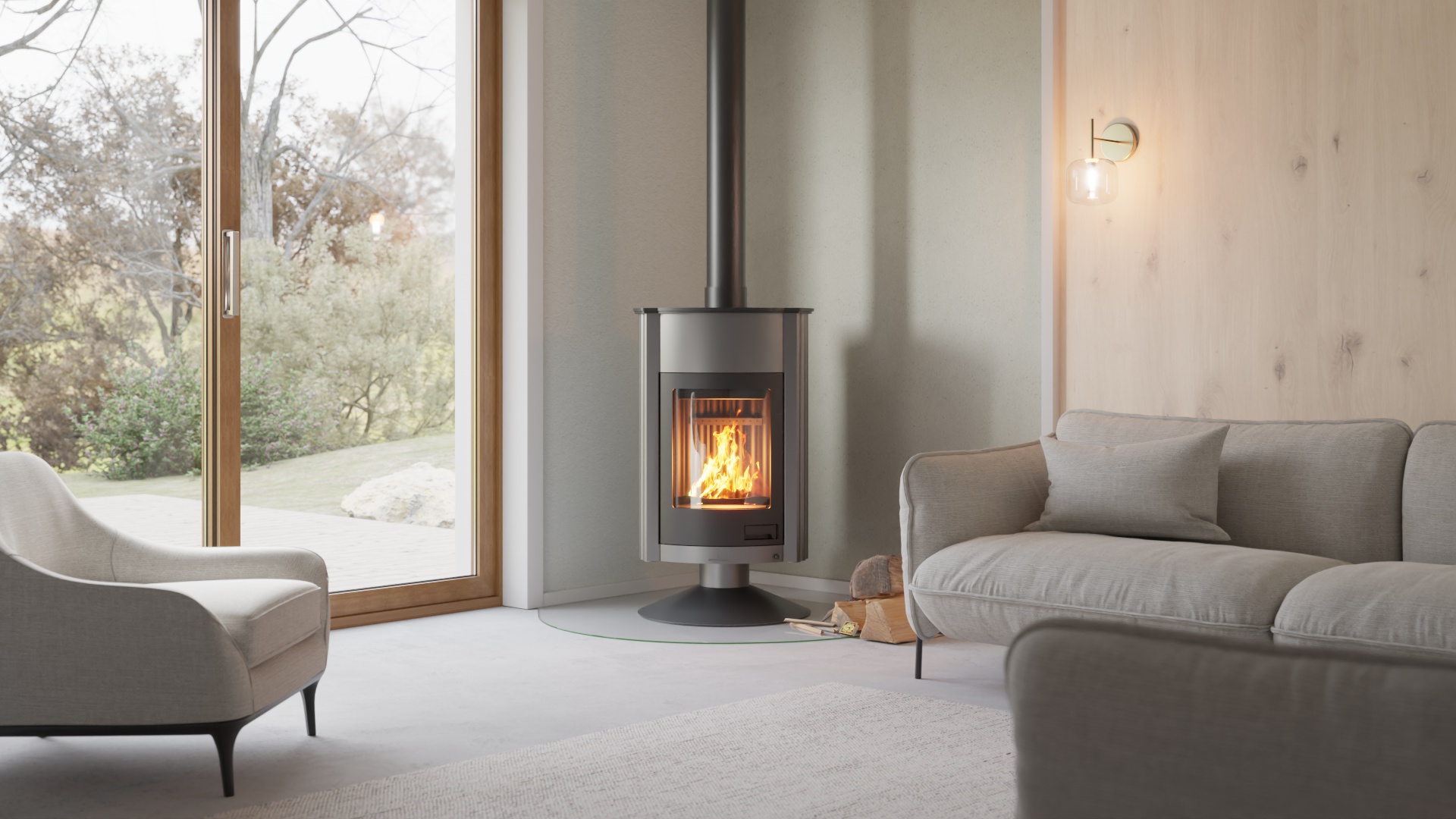 Krbová kamna MASTERFLAMME ® Grande II 25