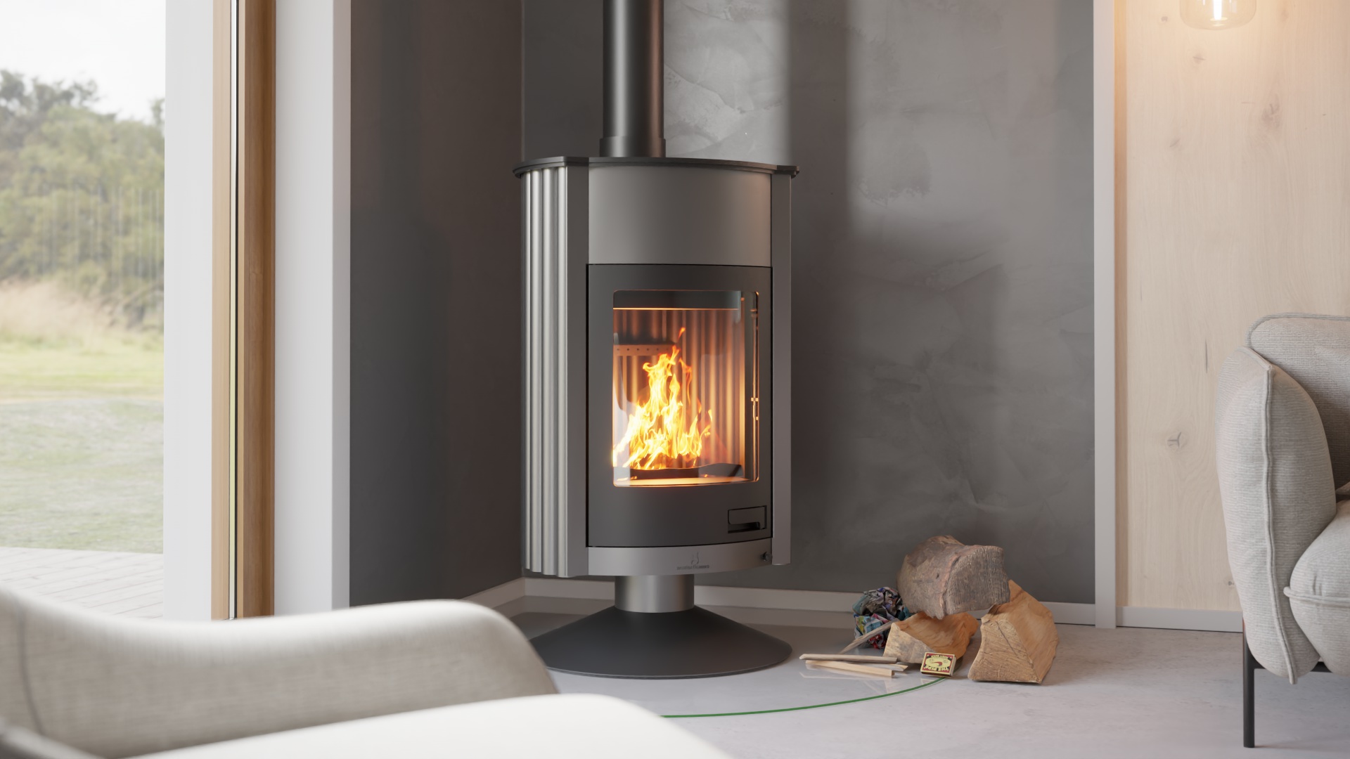 Krbová kamna MASTERFLAMME ® Grande II 27