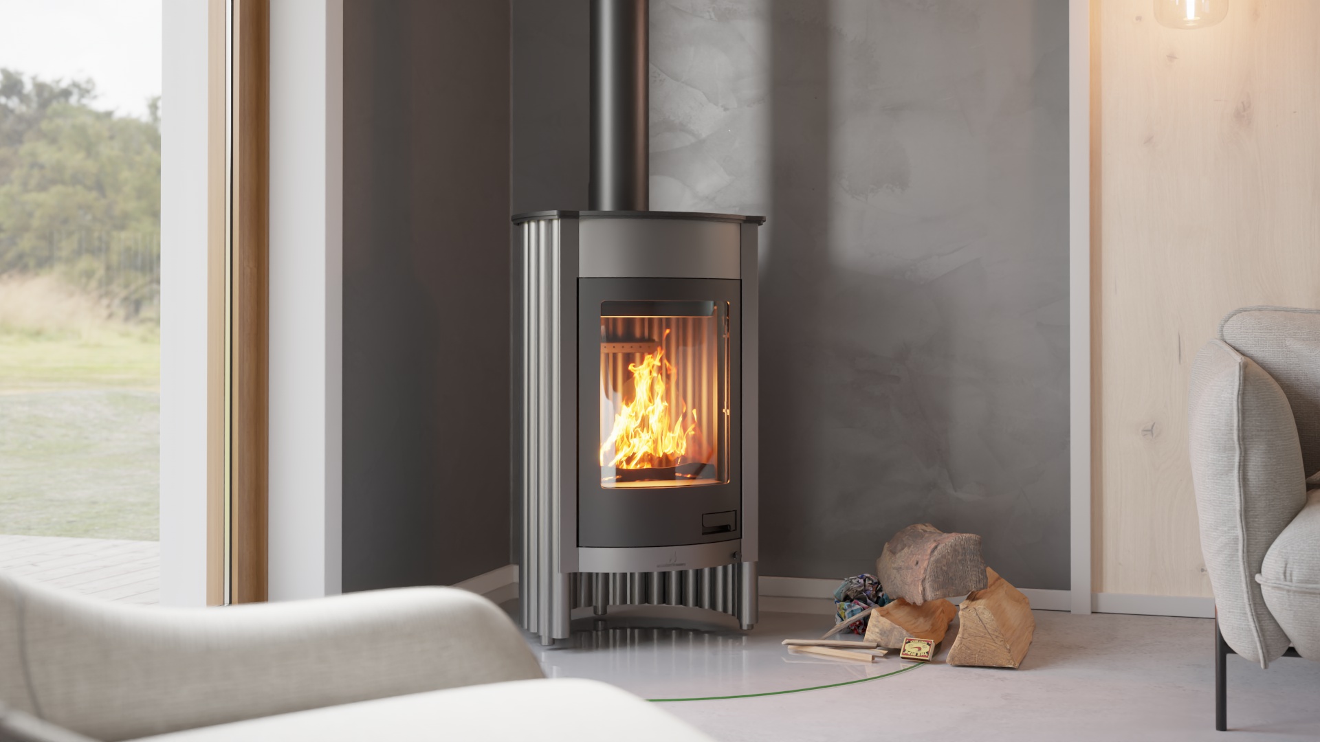 Krbová kamna MASTERFLAMME ® Medie I 27