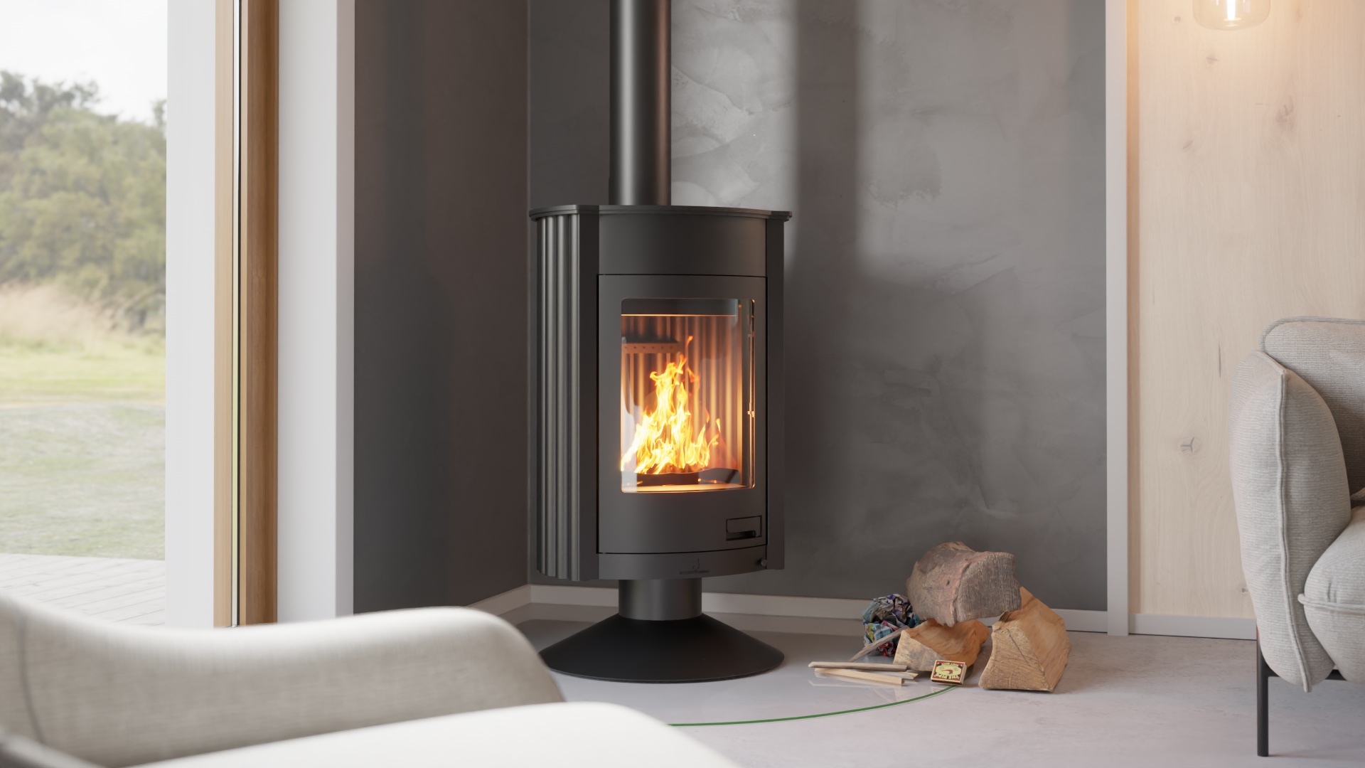 Krbová kamna MASTERFLAMME ® Medie II 3