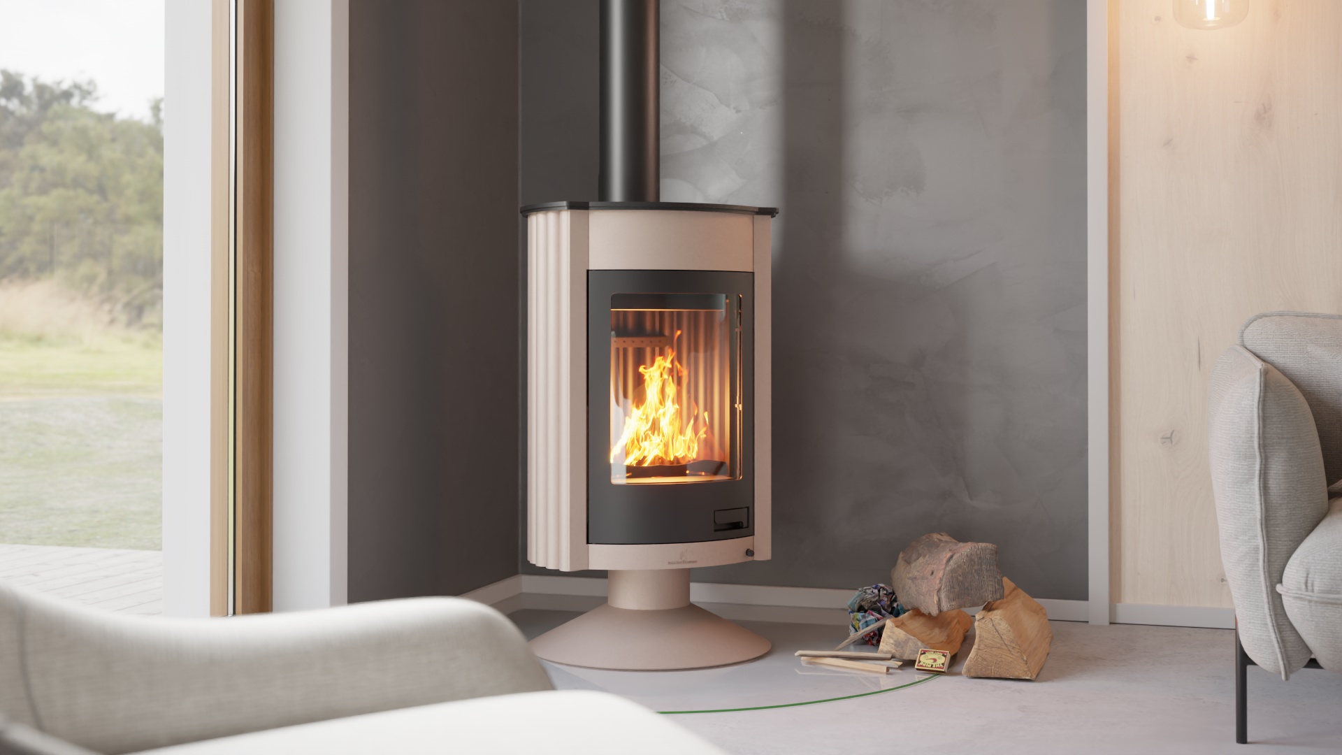 Krbová kamna MASTERFLAMME ® Medie II 15
