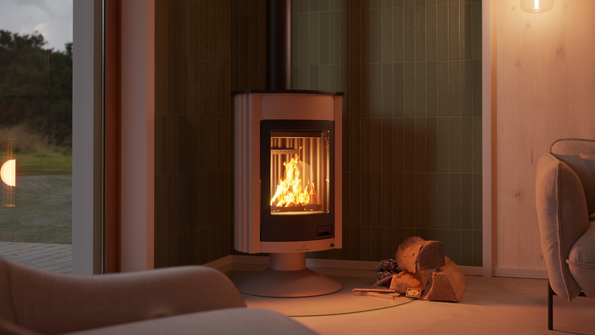 Krbová kamna MASTERFLAMME ® Medie II 18