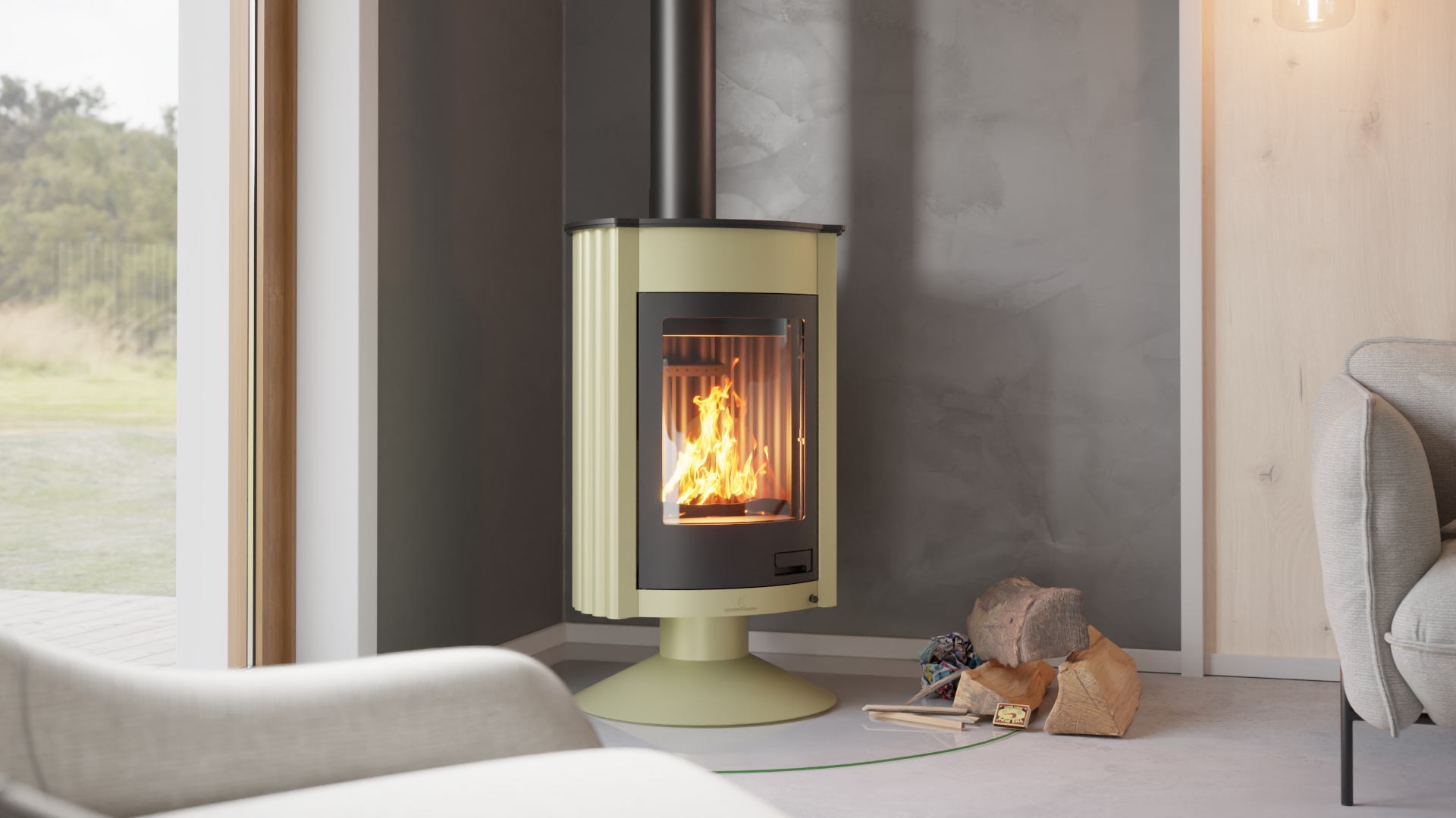 Krbová kamna MASTERFLAMME ® Medie II 21