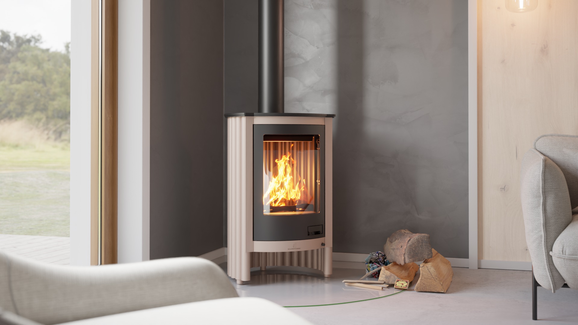 Krbová kamna MASTERFLAMME ® Piccolo I 15