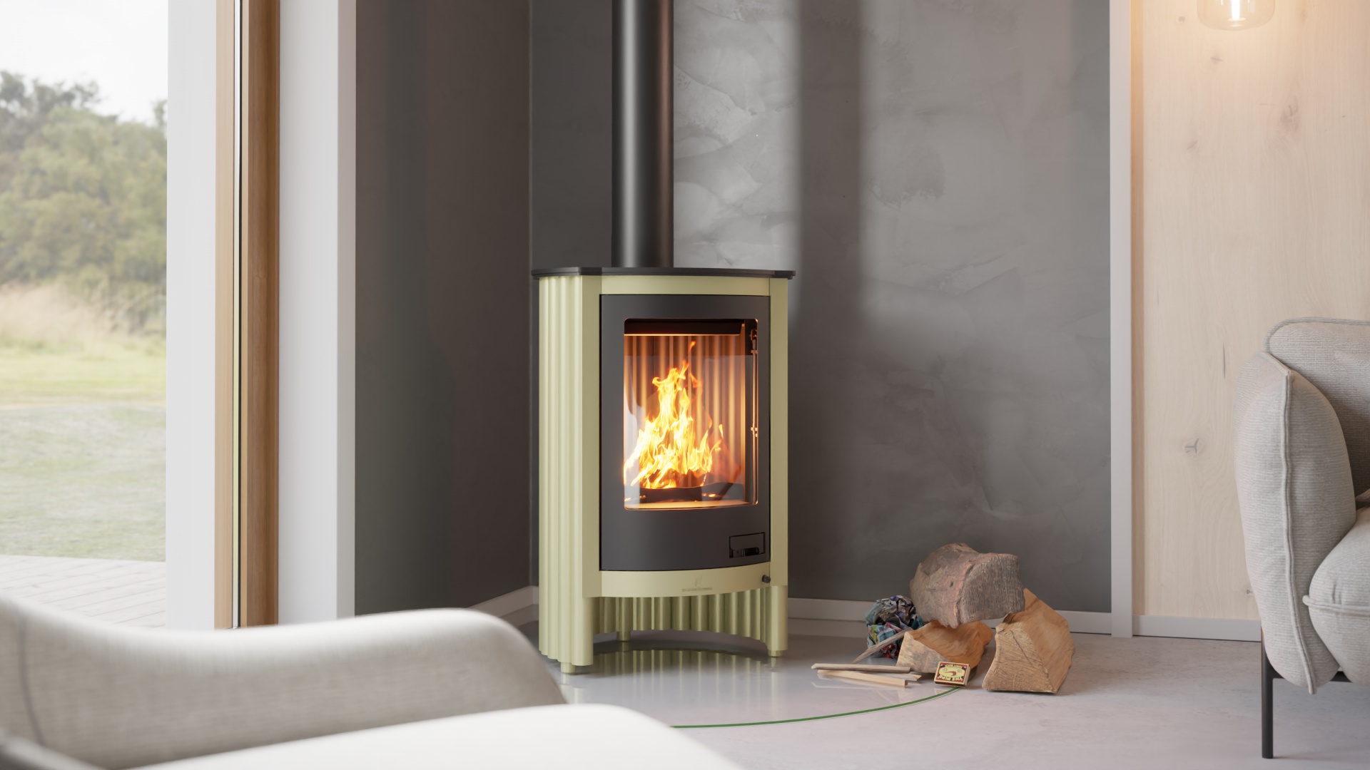 Krbová kamna MASTERFLAMME ® Piccolo I 21