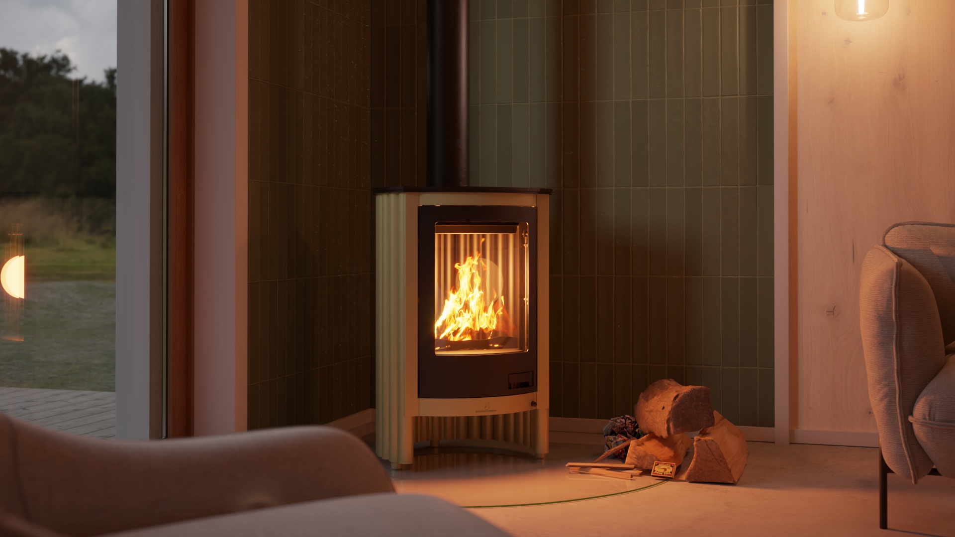 Krbová kamna MASTERFLAMME ® Piccolo I 24