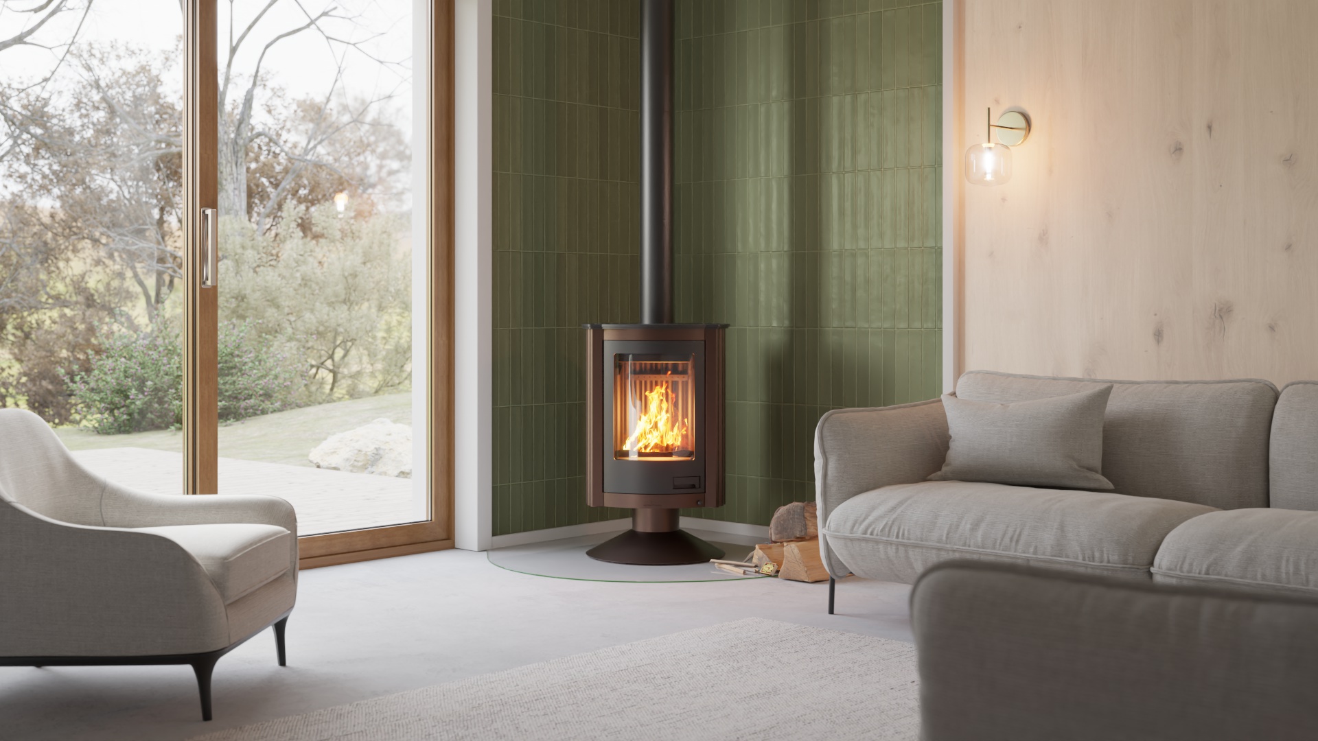 Krbová kamna MASTERFLAMME ® Piccolo II 10