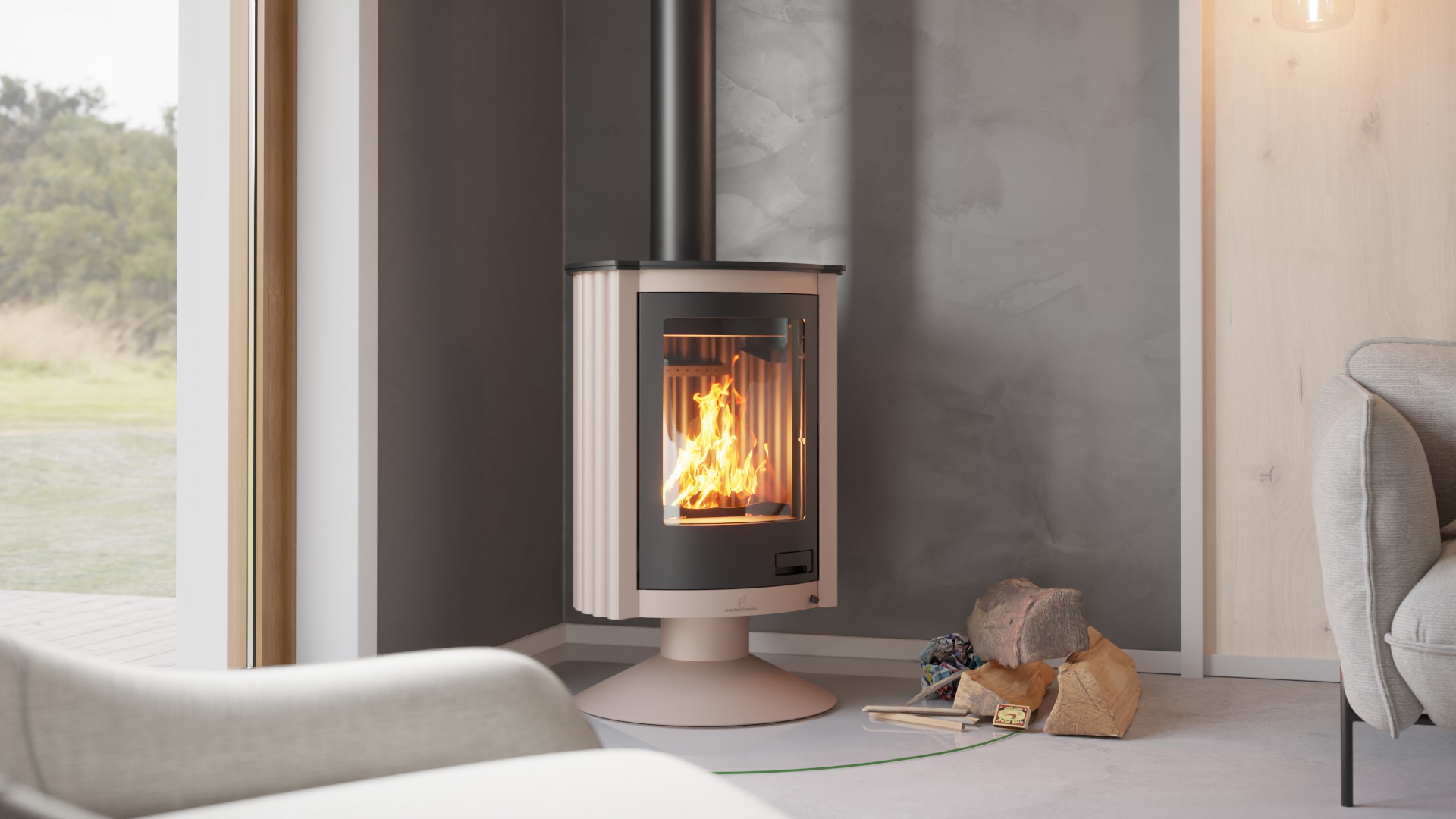 Krbová kamna MASTERFLAMME ® Piccolo II 15