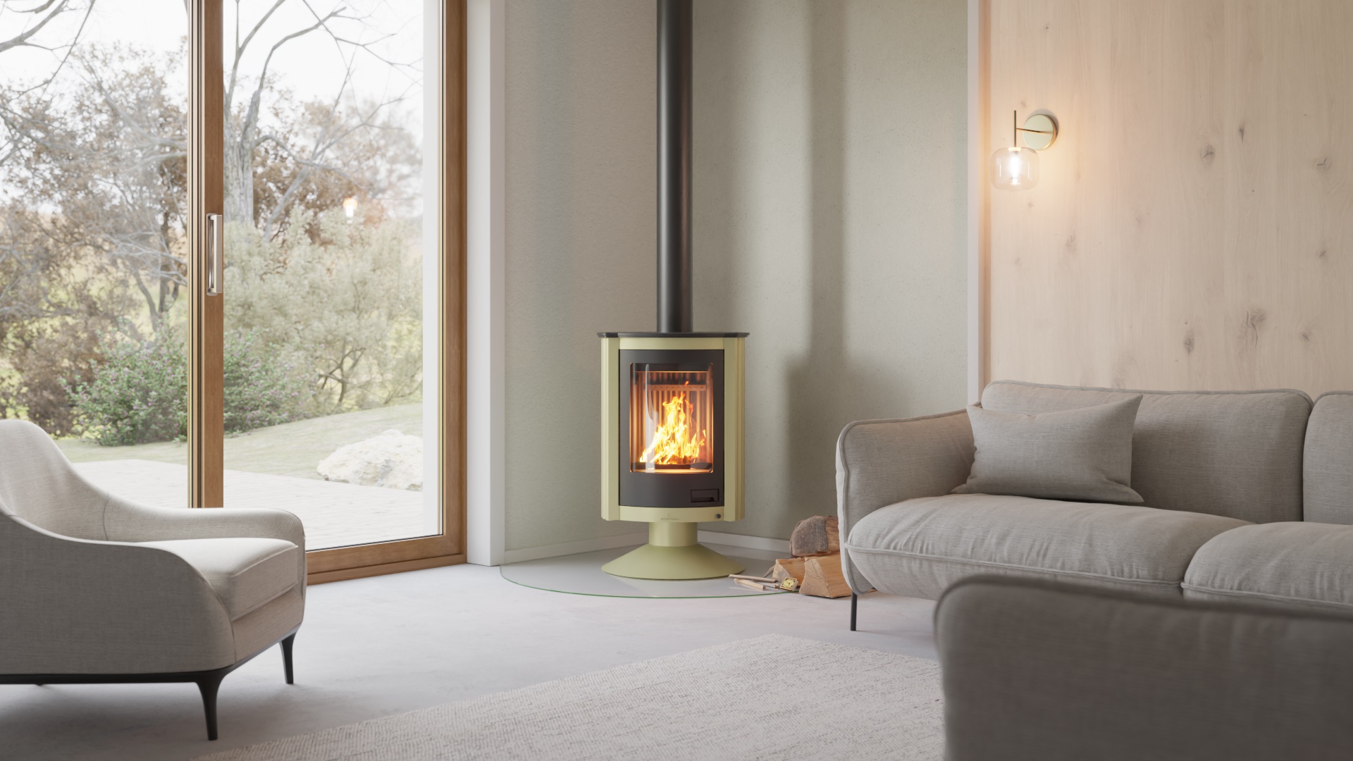 Krbová kamna MASTERFLAMME ® Piccolo II 19