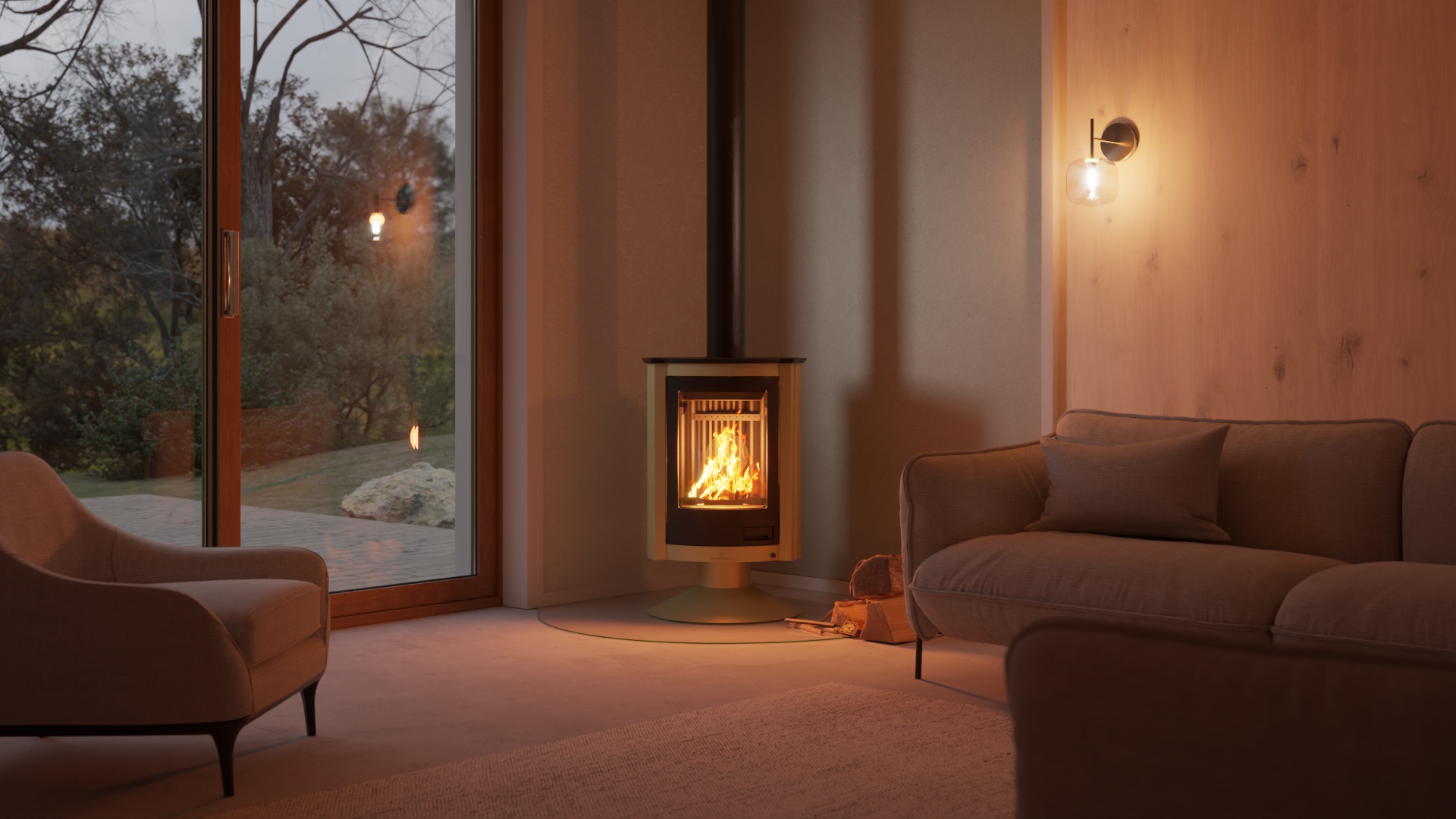 Krbová kamna MASTERFLAMME ® Piccolo II 20
