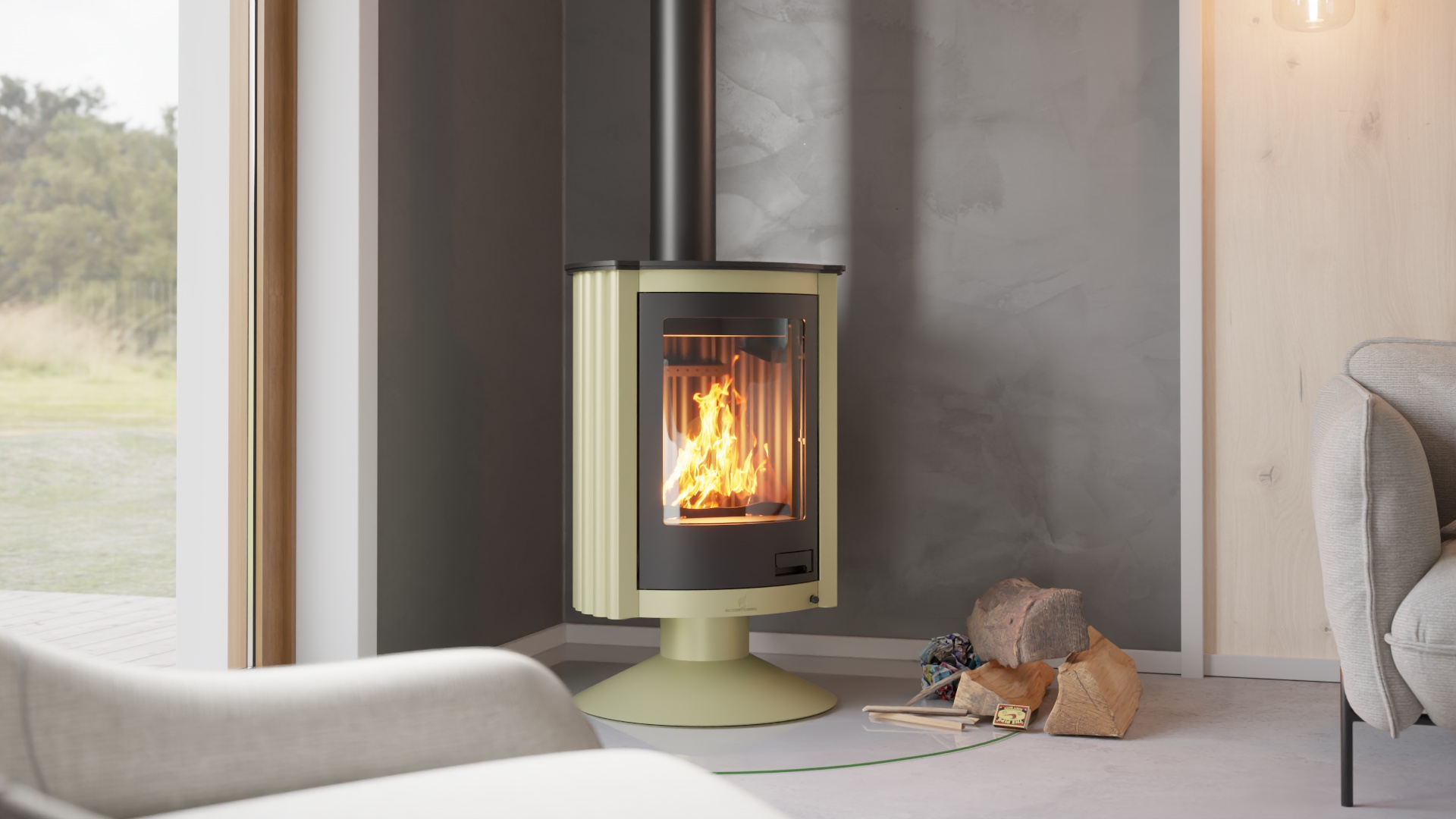 Krbová kamna MASTERFLAMME ® Piccolo II 21