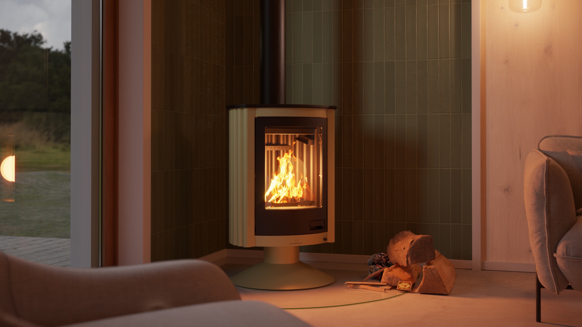 Krbová kamna MASTERFLAMME ® Piccolo II 24